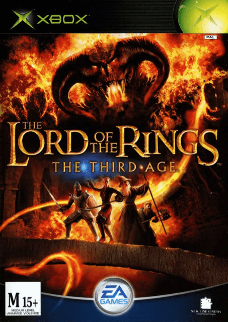 Lord of the Rings: The Third Age box art for Xbox